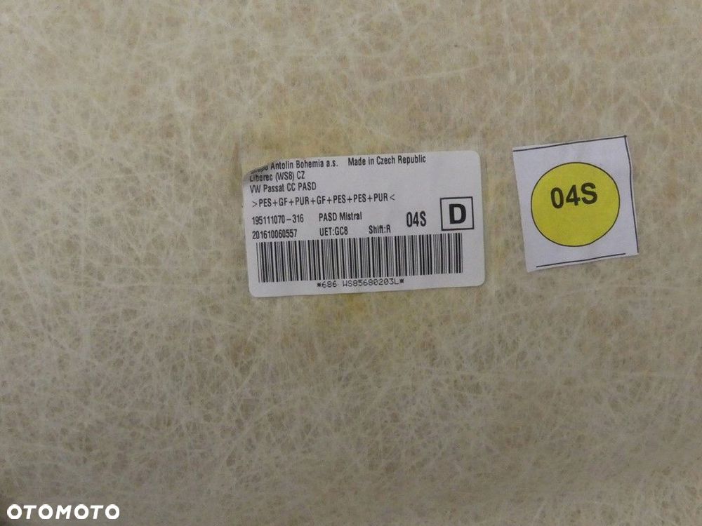 dw passat cc podsufitka 3c8 - 4
