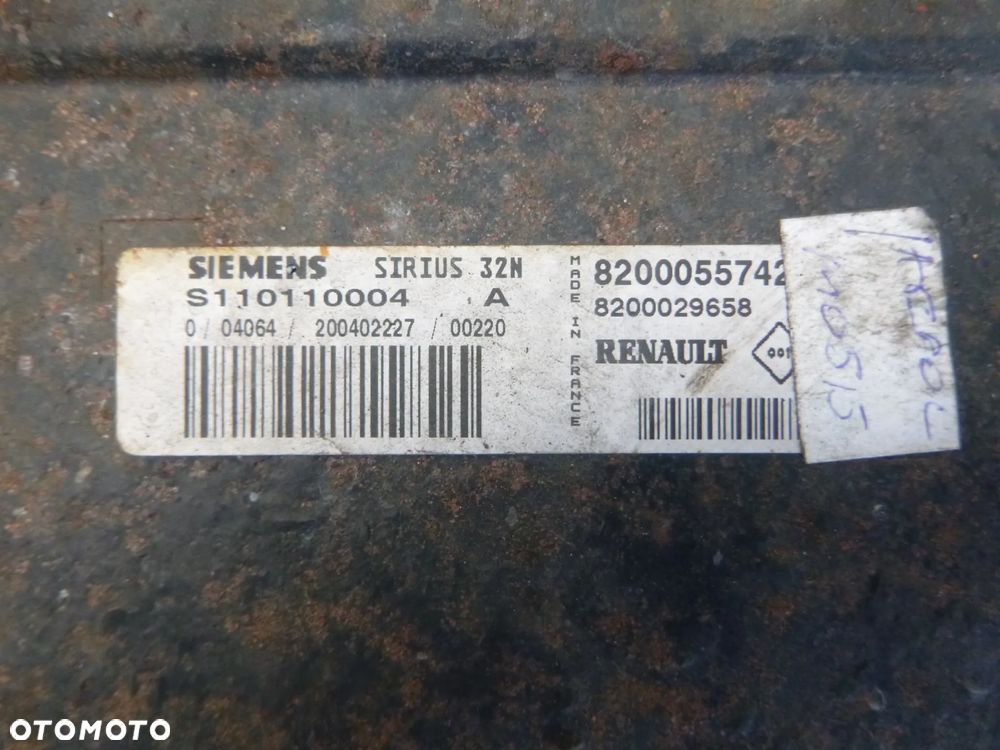 Renault Megane I 1,6 16V sterownik 8200055742 - 3