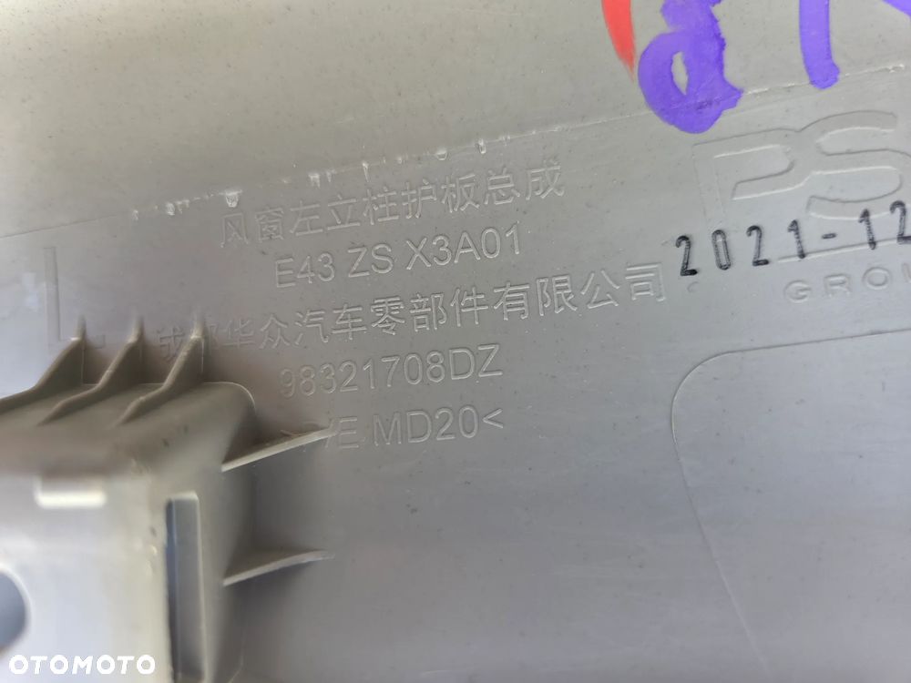 Osłona słupka przedniego lewego Citroen C5X  98321708ZD - 18