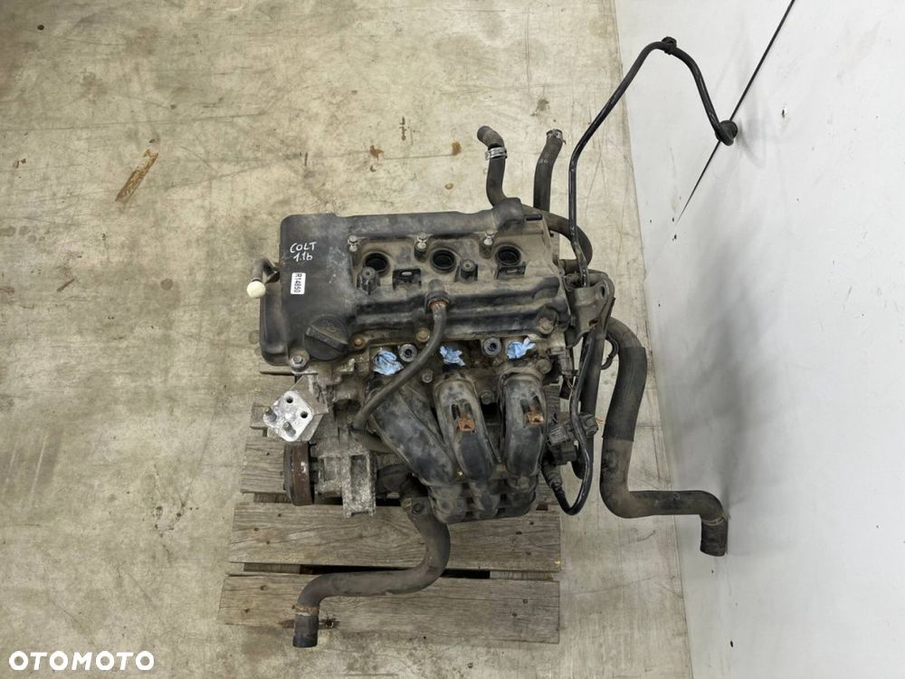 Silnik Mitsubishi Colt VI 6 z30 CZ Forfour w454 1.1b benzyna kod 3a91 głowica słupek PRZEBIEG 155000 - 8