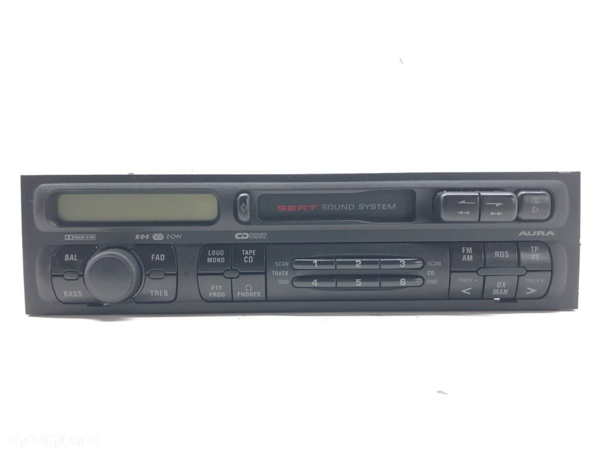 RADIO - 173.00 PLN - SEAT LEON (1M1) 1999 - 2006 1.9 TDI 66 kW [90 KM] olej napędowy 1999 - 2006 - 1