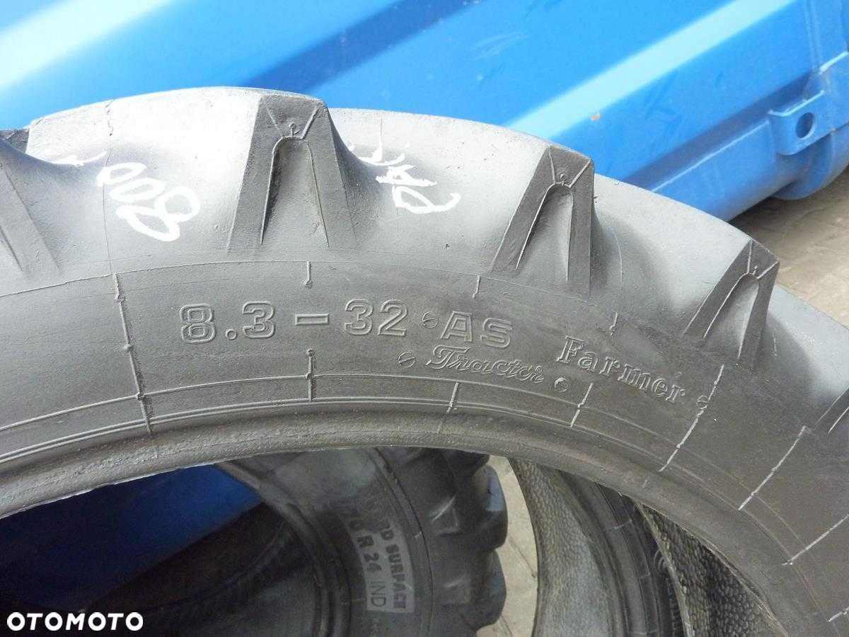 2x Opona używana rolnicza 8.3-32 8.3R32 CONTINENTAL 400zł(szt.) W3947 - 3