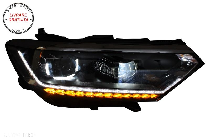 Faruri Full LED Dinamic VW Passat B8 3G (2014-2019) Matrix Look- livrare gratuita - 10