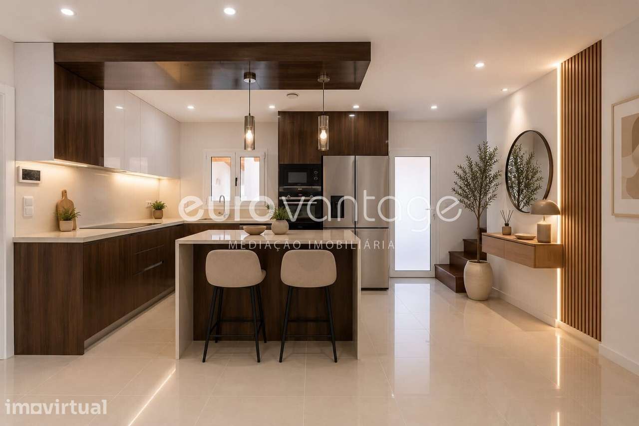 Moradia T3+1 Térrea Totalmente Remodelada | A apenas 8 minutos de L... - Grande imagem: 5/55