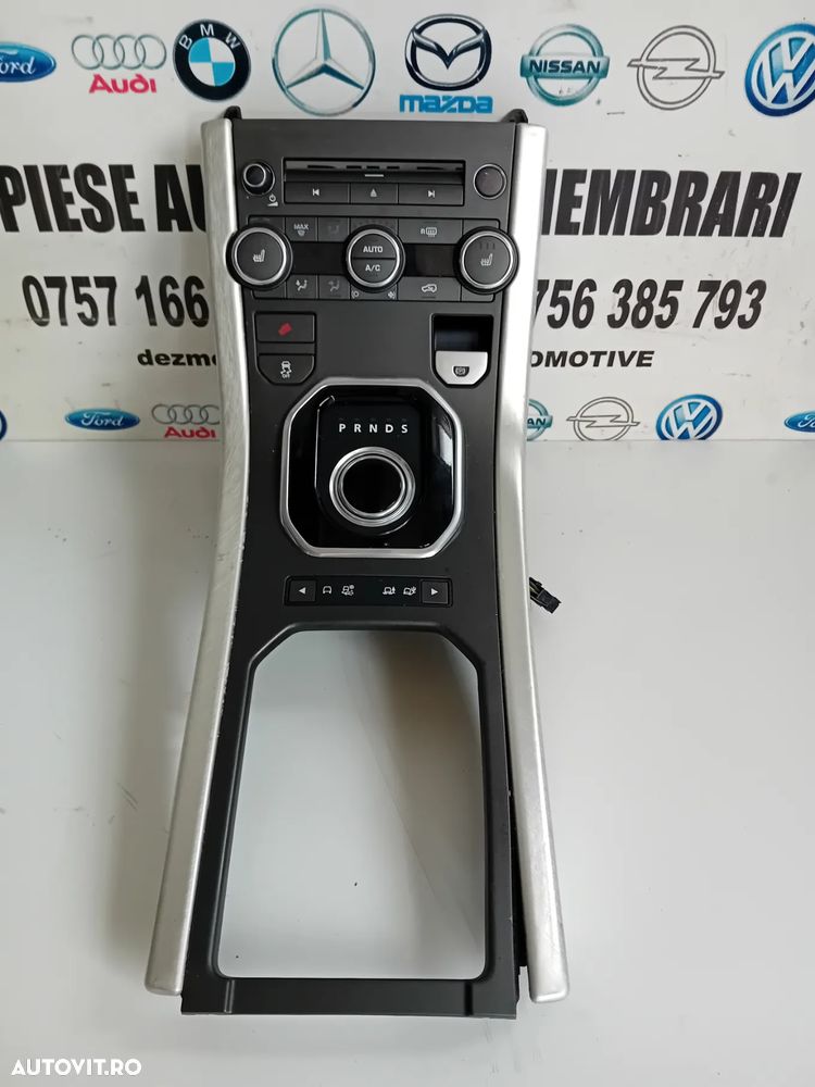 Panou Modul Comenzi Dublu Climatronic Range Rover Evoque L538 Cu Incalzire In Scaune BJ32-14C239-BC - 3