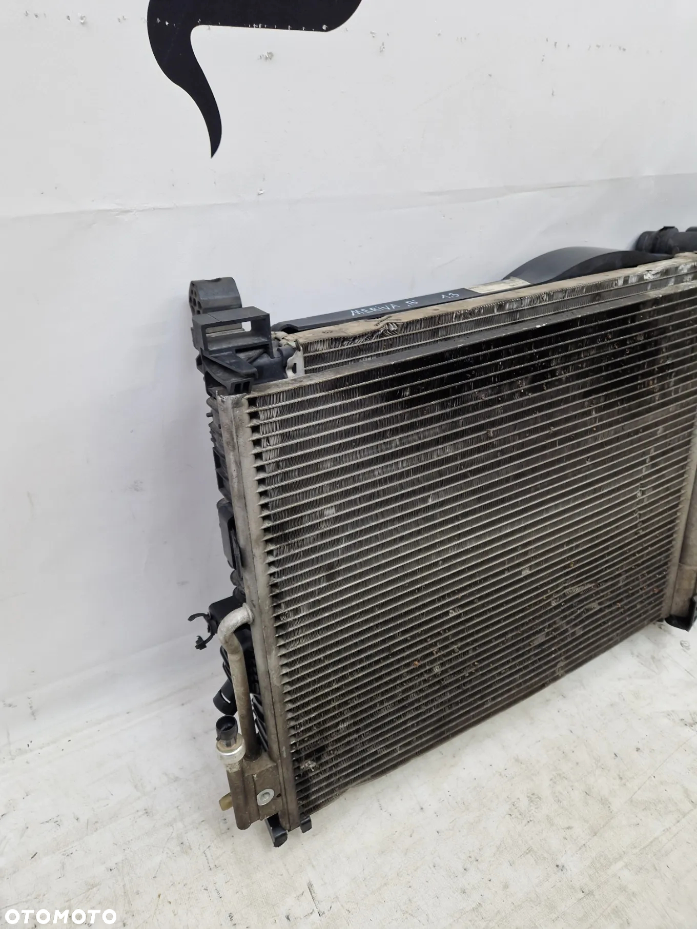 Chłodnica chłodnice intercooler wentylator komplet Opel Meriva B 1.3 CDTI 10-14 - 3