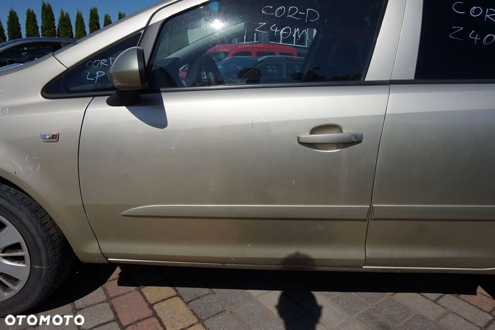 DRZWI PRZEDNIE LEWE CORSA D IV 5D HB Z40M  ZŁOTY OPEL 2006-2011 - 2