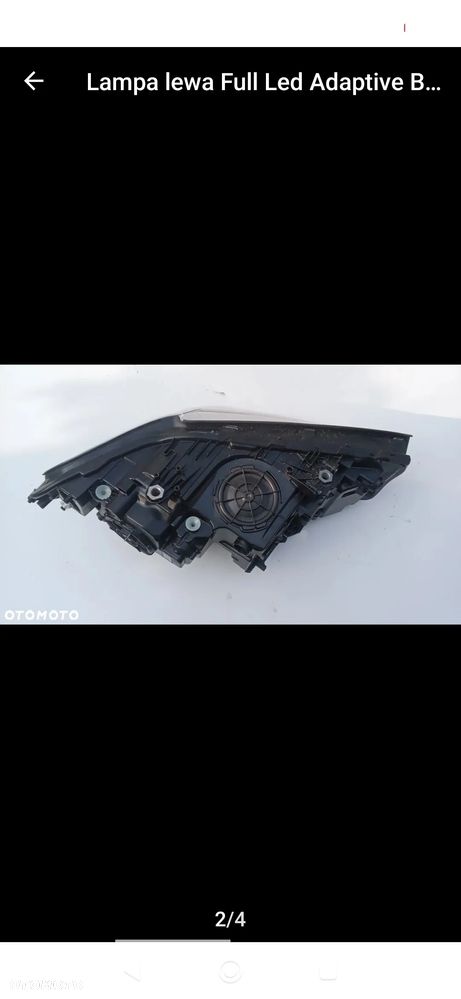 Lampa prawa Full LED Adaptive BMW g30 Bdb.stan Europa - 2