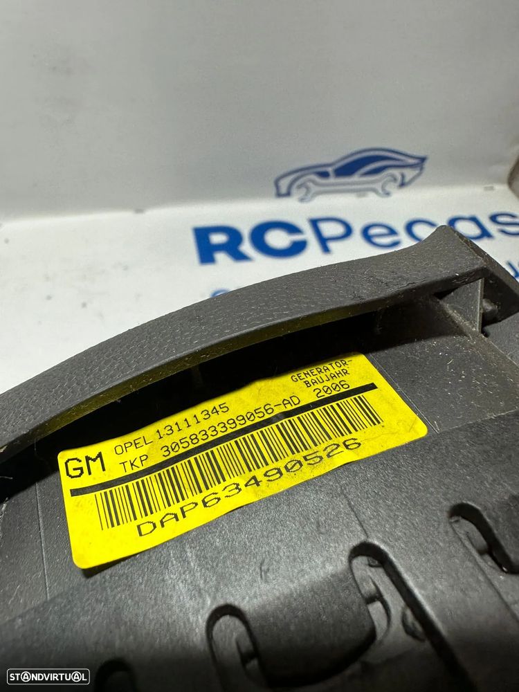 .Airbag Volante Condutor GM Opel Astra H 13111345 2004 - 2009 - 8