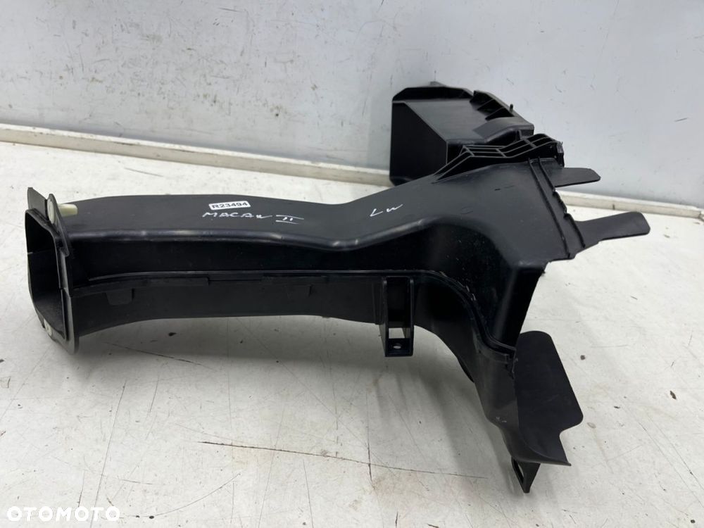 Kanał powietrza Porsche Macan II 95c 24r.- lewa osłona chłodnicy kierownica powietrza zderzaka - 6