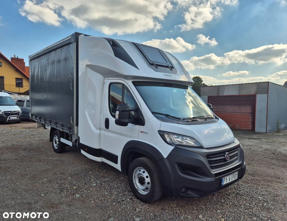 Fiat DUCATO 2.3 180KM SPOJTRAK TWINCAB PLANDEKA FIRANA 8EP KLIMATRONIK WEBASTO NAWIGACJA PODUSZKI SERWIS ASO FV23% ZADBANY BEZ WKŁADU FINANSOWEGO - 3