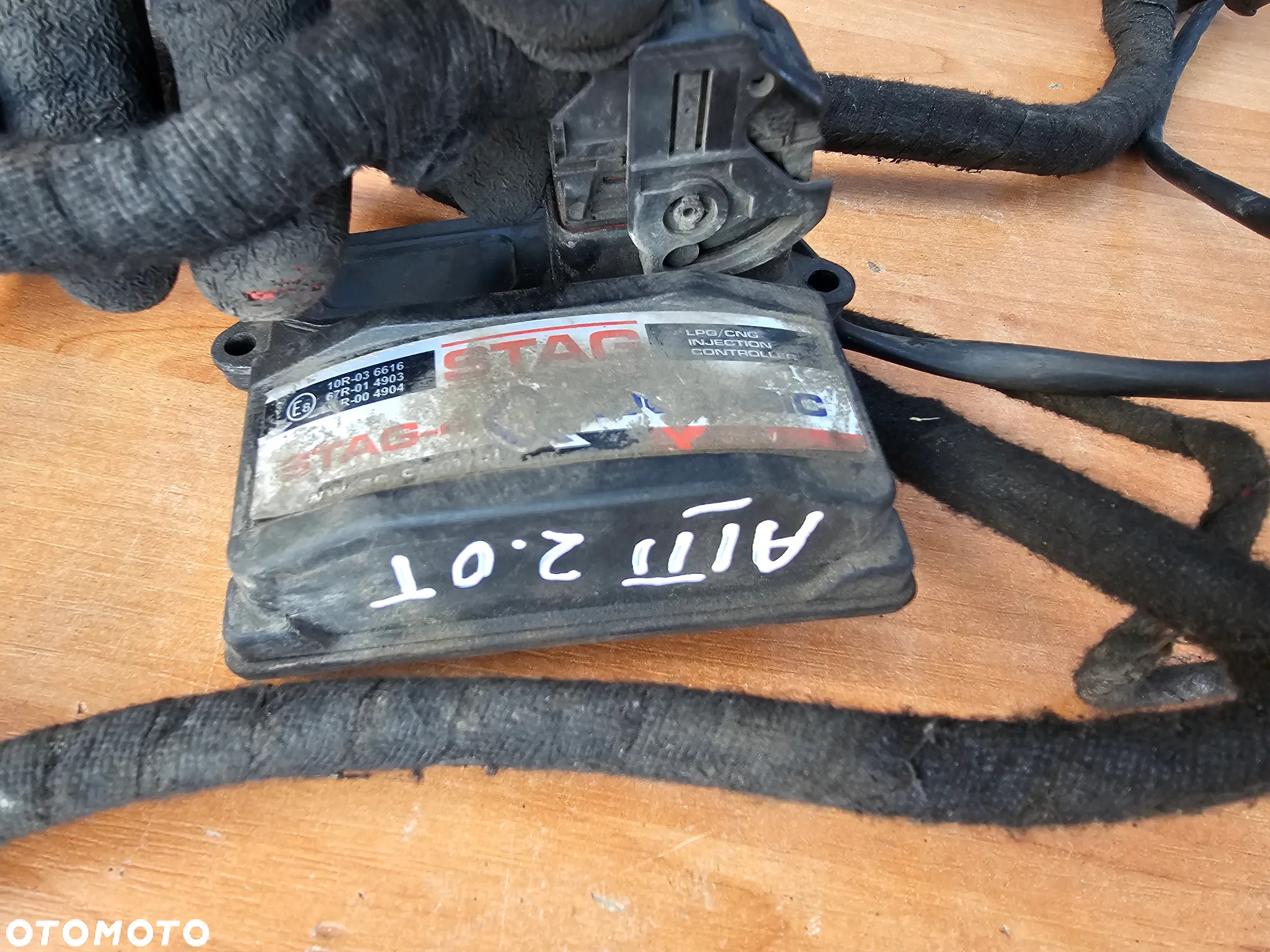 STEROWNIK KOMPUTER GAZU STAG WTRYSKI PRZEWODY WIĄZKA OPEL ASTRA H ZAFIRA B 2.0 TURBO 67R-018502 67R-014903 10R-036616 - 6