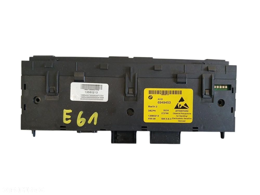 PANEL PRZYCISK PDC DSC PODGRZEWANIA FOTELI BMW E61 6949453 E61 - 1