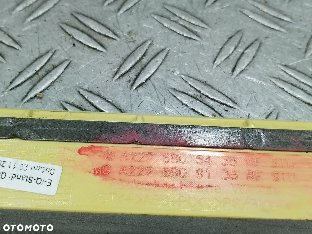 LISTWA PROGOWA WEWNĘTRZNA PRAWY PRZÓD MAYBACH X222 A2226805435 - 3