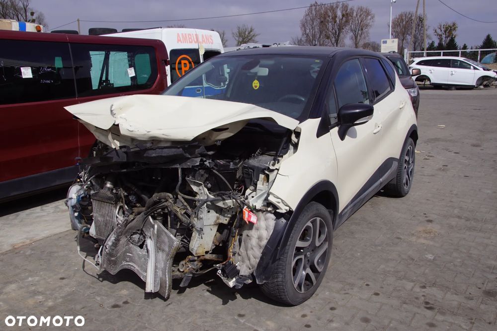Auto na części - Renault Captur I 1.5 DCI 90 KM K9K628 JR5332 BIXND 2015R Silnik Skrzynia Drzwi Błotnik Klapa Zderzak Klamka Lusterko Szyba Lampa Deska Kokpit Sterownik Moduł Czujnik Licznik Wyświetlacz Panel Kierownica - 1
