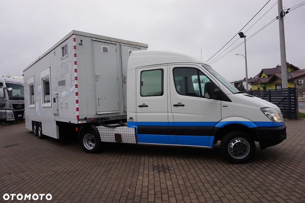 Mercedes-Benz Mercedes-Benz Sprinter 518 + NACZEPA VELDHUIZEN P33-4 / KAMPER - 8