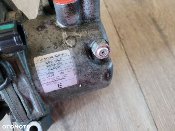Sprężarka pompa kompresor klimatyzacji NISSAN MICRA K13 Note E12 1,2 DIG-S 926003VA0D - 2