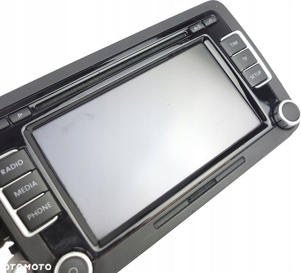 VW PASSAT B6 B7 GOLF V VI TOURAN RADIO DOTYKOWE 3C8035195G DAB Z KODEM - 8