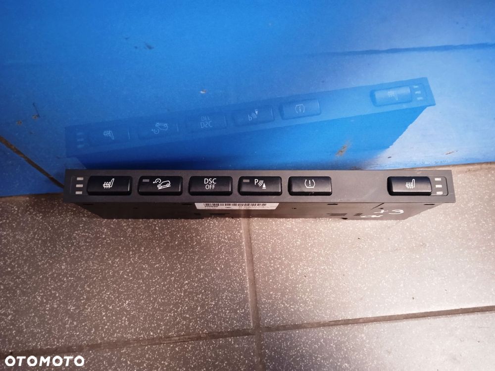 Panel sterowania PDC DSC podgrzewania foteli BMW X3 61313415619 - 1