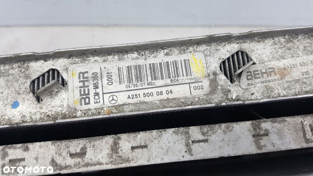 mercedes ml w164 3.0 v6 chłodnice komplet - 4