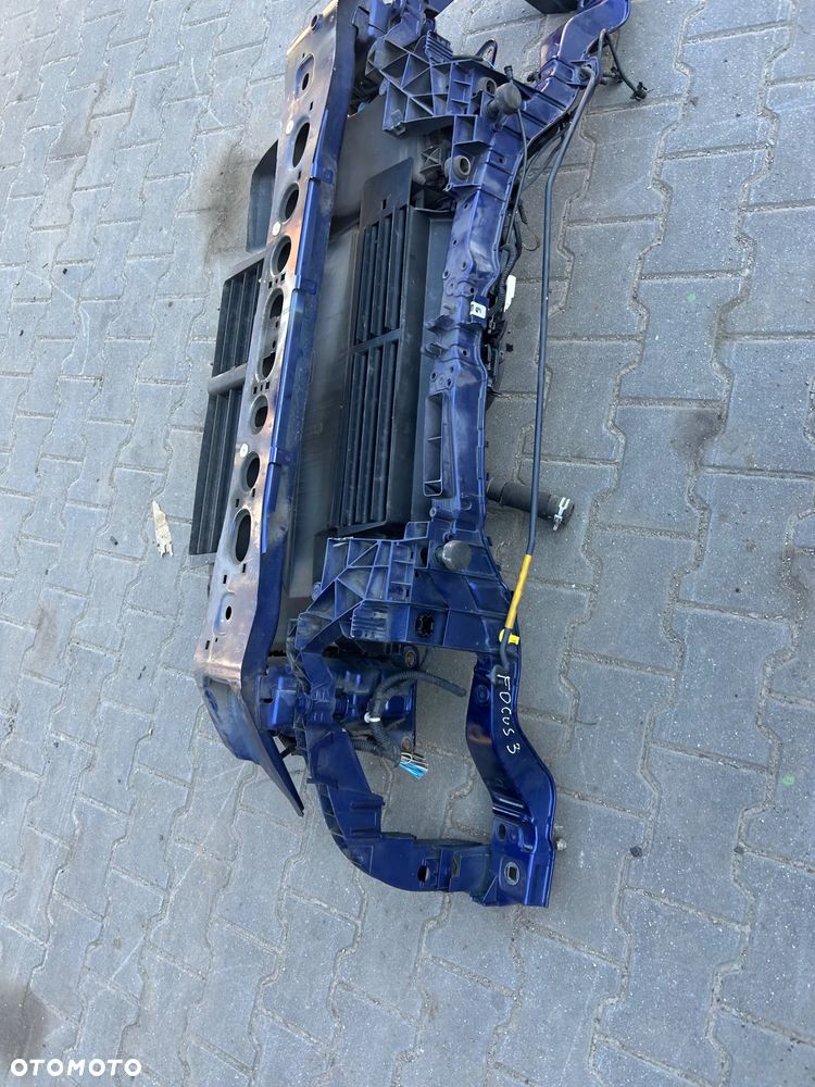 Ford Focus mk3 lift pas przedni kompletny chłodnicę wzmocnienie górne belka pod zderzak przód 1.0 ecoboost wiatrak - 7