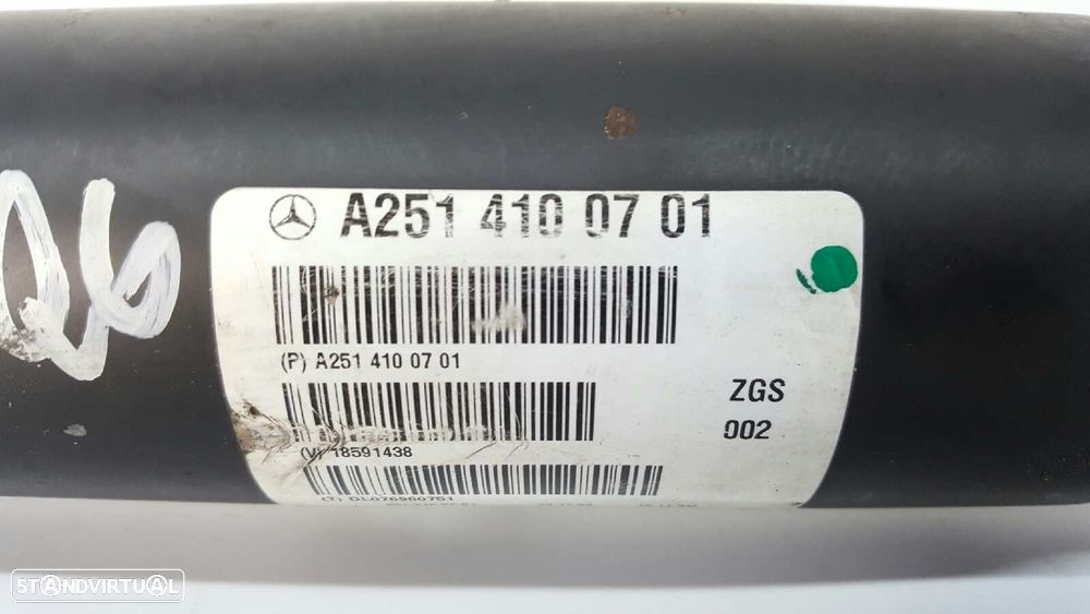 TRANSMISSÃO CENTRAL MERCEDES CLASE M (W164) 320 / 350 CDI (164.122) - 4