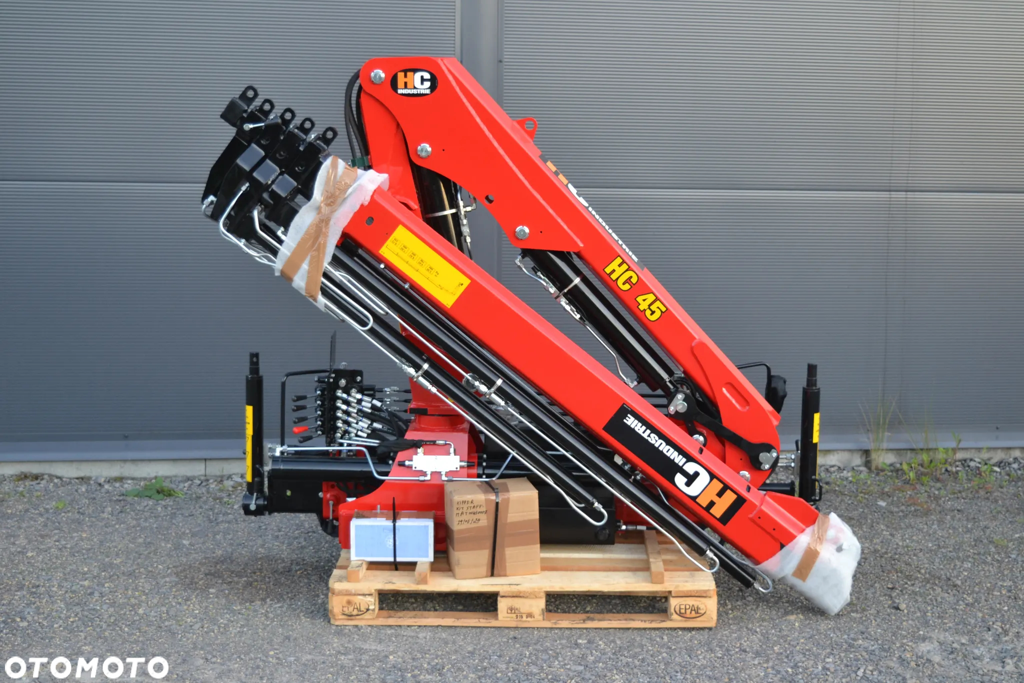 Iveco Żuraw dźwig HDS HC 45A1 Fassi Hyva HMF Palfinger Hiab Montaż Serwis Gwarancja - 3