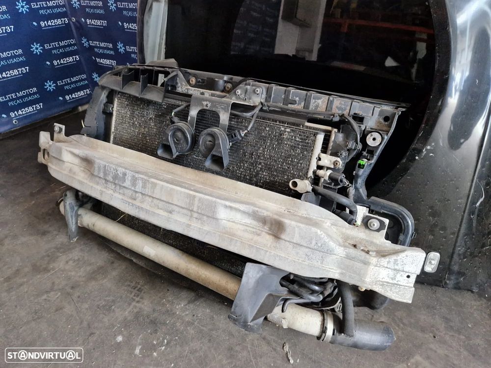 Frente completa usada AUDI A6 C6 TDI capot parachoques guardalamas oticas radiadores - 6