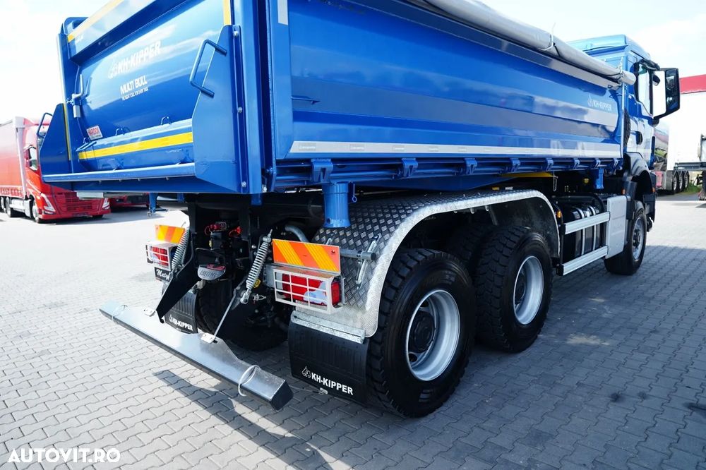 MAN TGS 33.480 / 6X6 / BASCULATOR 3 LATE / KH KIPPER / HYDROBRAD / AUTOMAT / EURO 6 - 22