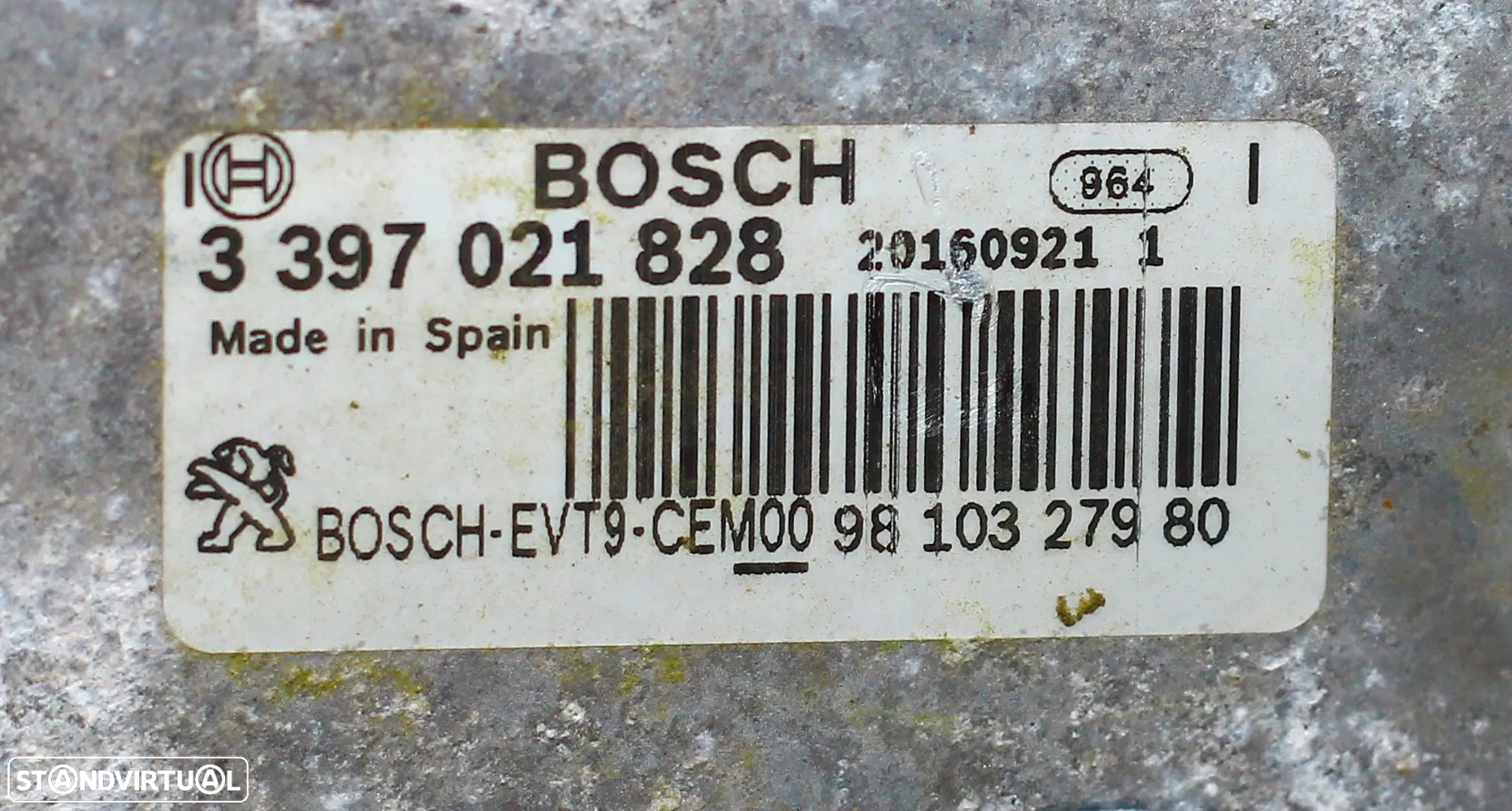 MOTOR LIMPA PARA-BRISAS PEUGEOT 308 - 4