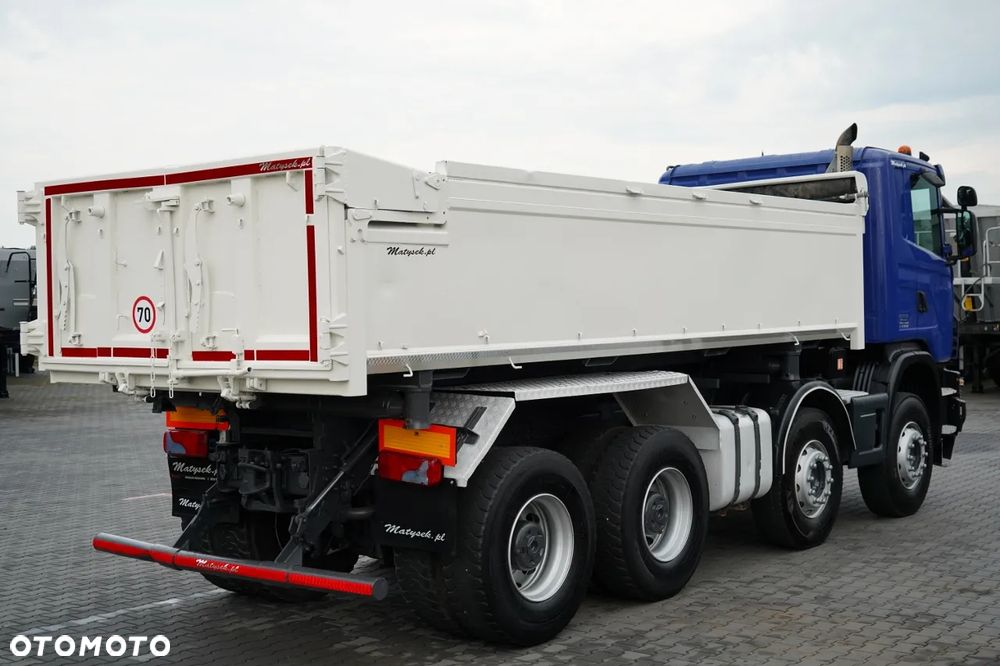 Scania G 480 / 8x4 / WYWROTKA DWUSTRONNA / HYDROBURTA / MANUAL - 18