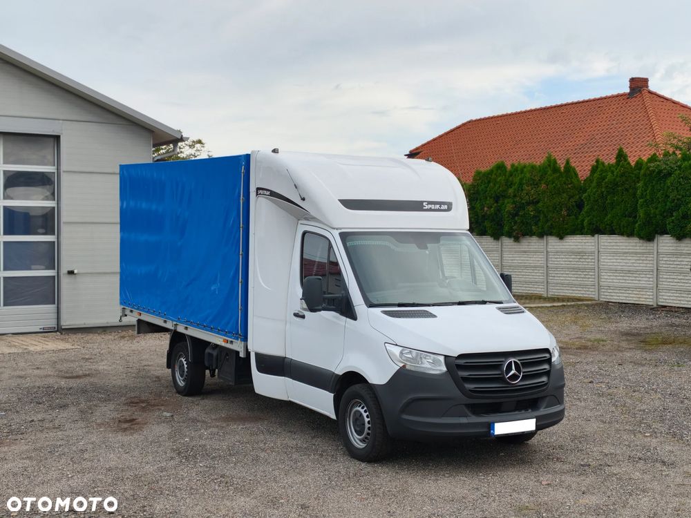 Mercedes-Benz SPRINTER 317 8EP SPOJTRAK TWINCAB GWARANCJA ASO SALON PL BEZWYPADKOWY FV23% REG. WYSOKOŚCI MASTER MOVANO - 3