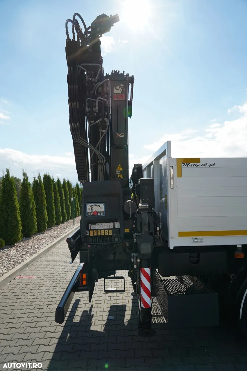 Mercedes-Benz ACTROS 2636 / 6x4 / CAROSERIE DE LIVRARE 6.5 M + HIAB HDS / PODEA REZISTENTĂ / RADIOCOMANDĂ / ROTATOARE / IMPORTAT - 19