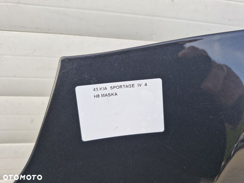 kia sportage 4 iv maska pokrywa silnika przód przednia h8 - 3