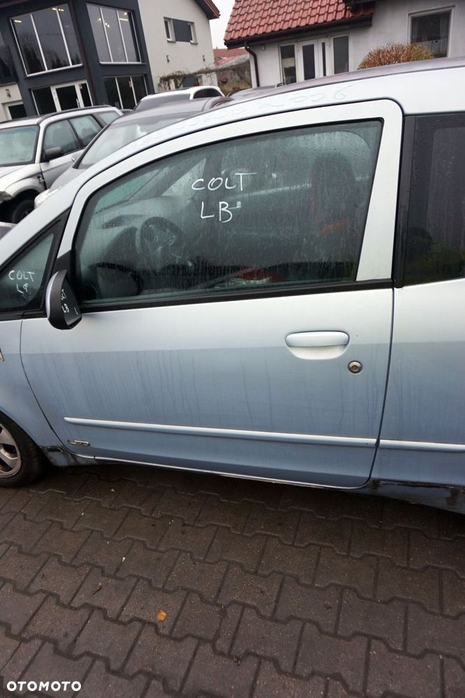 DRZWI PRZEDNIE LEWE COLT VI Z30 3D HB T42  SREBRNY MITSUBISHI 2004-2008 - 1