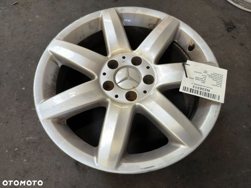Felgi aluminiowe R17 A2304010902 Mercedes-Benz SL-class, SL R230  2003r. - 1