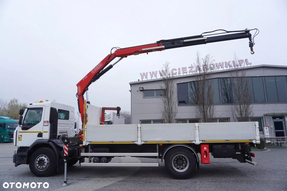 Renault C280 DTI 8 / HDS Fassi 5,6 t / Zasięg 8 m / Platforma 15 EPAL - 12