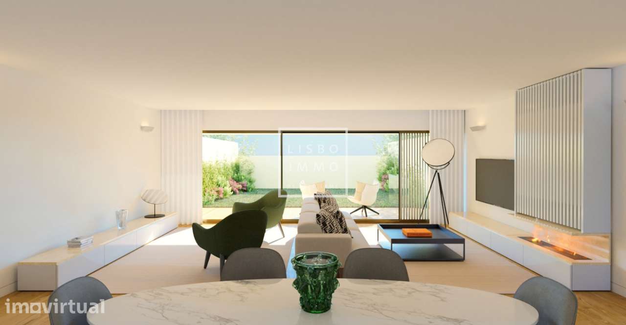 Moradia nova de 292m2, 5 quartos, vista, terraço, jacuzzi, Alcântara, - Grande imagem: 3/10