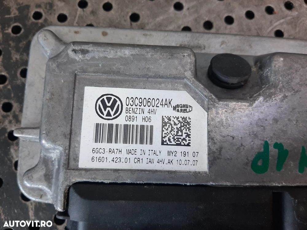 ecu calculator motor 1.4 b bxw seat leon 1p 2005-2013 03c906024ak - 2