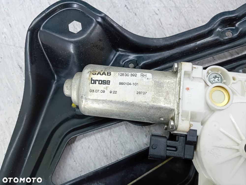PODNOŚNIK SZYBY PRAWY TYŁ SAAB 9-3 II 12830392 990104-101 - 5