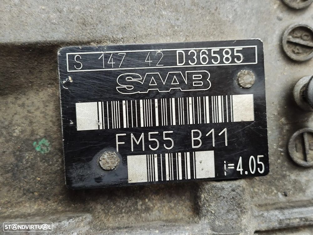 Caixa Velocidades Manual FM55 B11 YS3F Saab 93 2.2 TID - 2