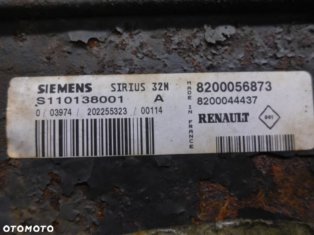 KOMPUTER SILNIKA MEGANE SCENIC I LIFT 8200056873 8200044437 - 2