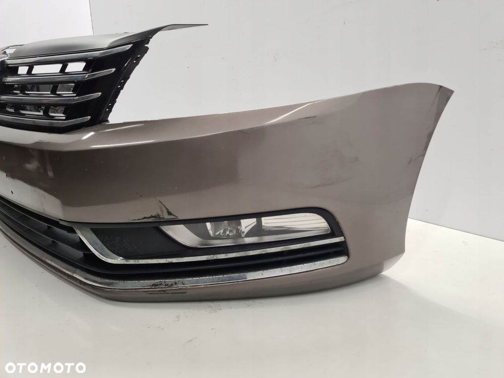 VW PASSAT B7 ZDERZAK PRZÓD PRZEDNI LA8X - 5