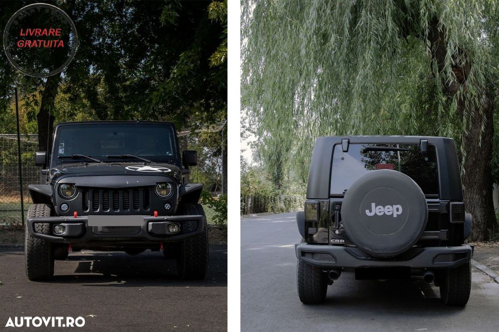 Pachet Exterior Jeep Wrangler Rubicon JK (2007-2017) 10th Anniversary Hard Rock St- livrare gratuita - 9