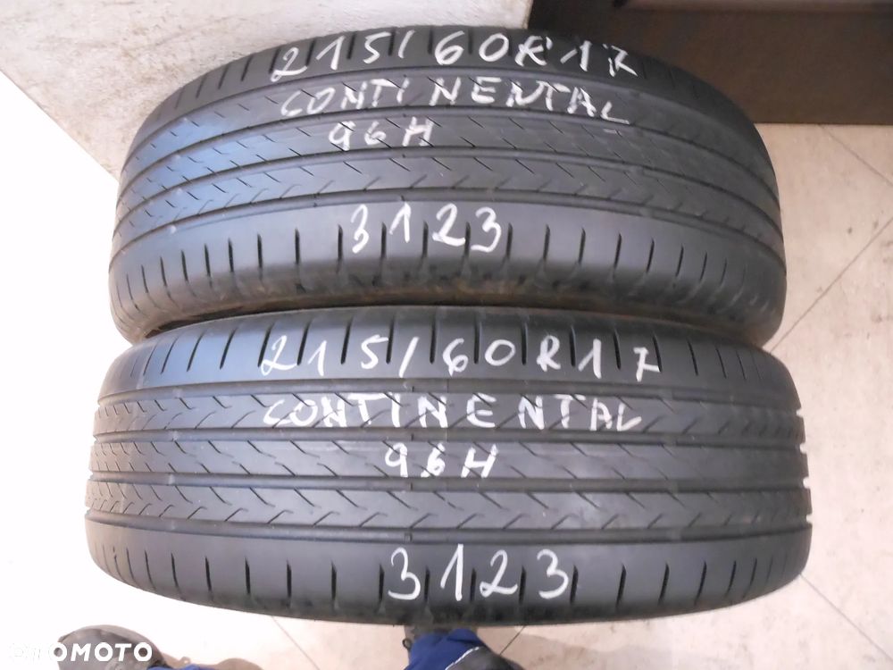 Opony 215/60r17 continental eco contact 6Q 6mm lato para