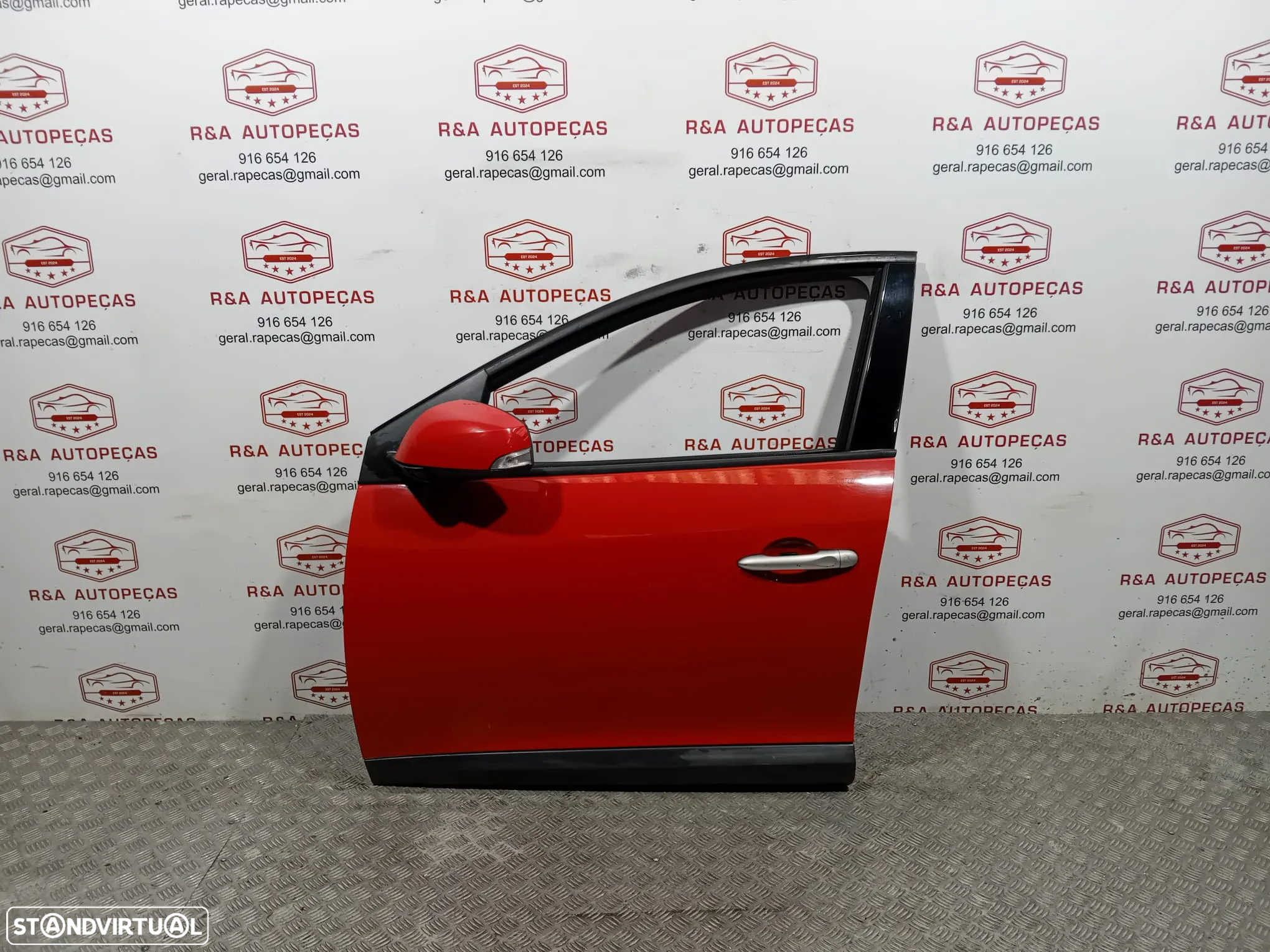Porta Frente Esquerda Renault Megane III 3 Original - 4