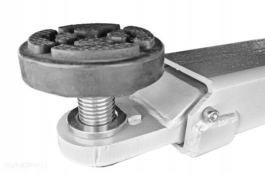 Podnośnik jednokolumnowy mobilny 3,5 t Grubber 1.35 PRO – 230 V - 7
