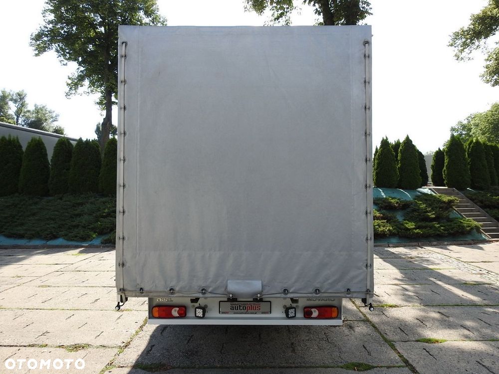 Opel MOVANO PLANDEKA 10 PALET WEBASTO KLIMATYZACJA TEMPOMAT LEDY PNEUMATYKA  165KM - 11