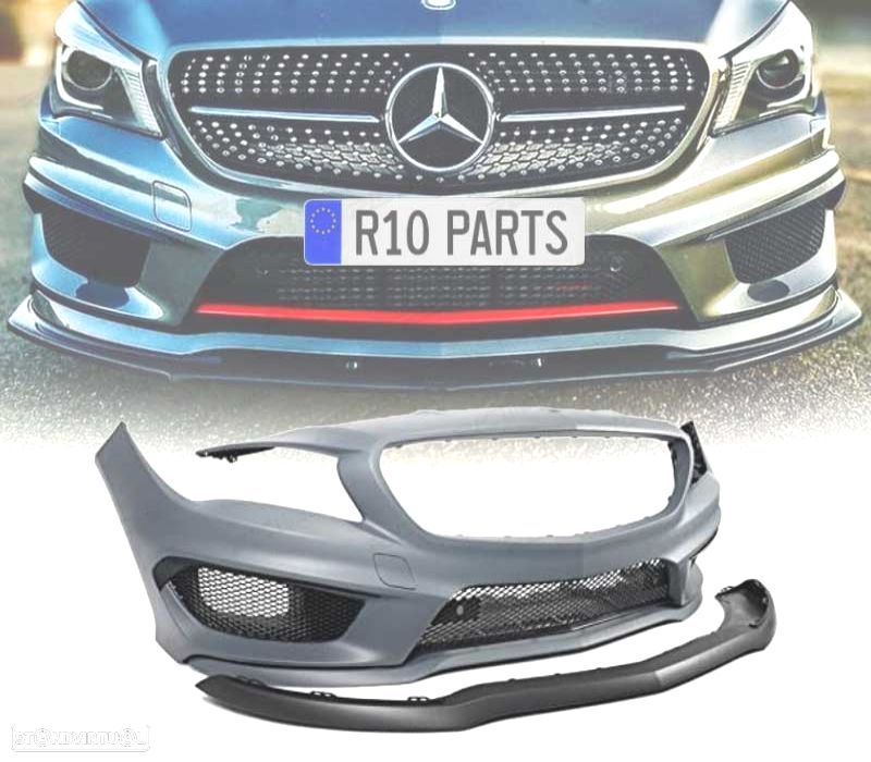 PARA-CHOQUE DIANTEIRO MERCEDES CLASE CLA W117 13-16 LOOK A45 AMG - 1