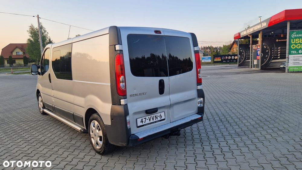 Renault TRAFIC L2H1 Długi Klima Elektryka Kamera Tempomat Dubel Kabina 6os Brygadówka - 38